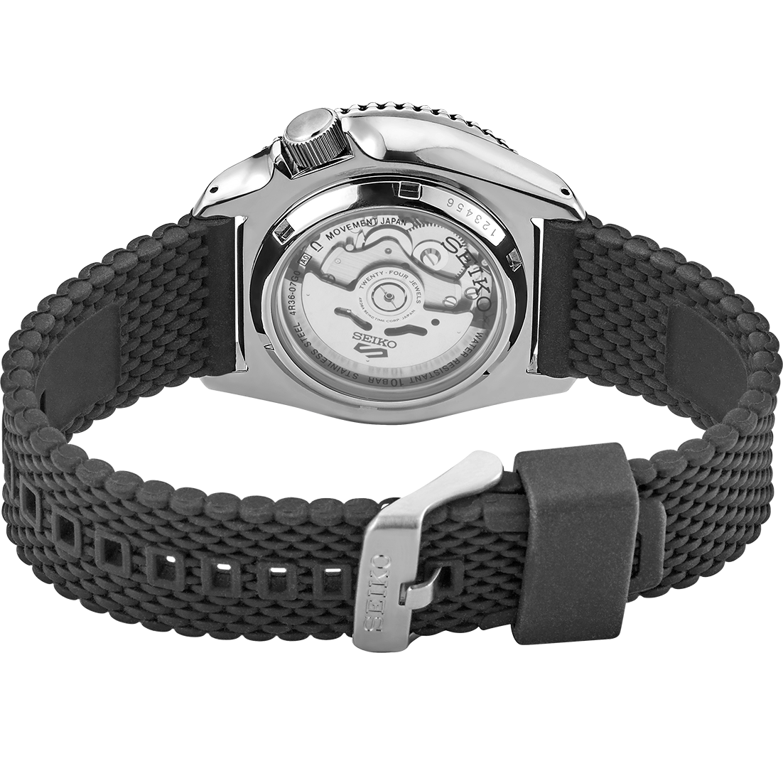Reloj Seiko 5 Sports SRPD95 Automatico negro