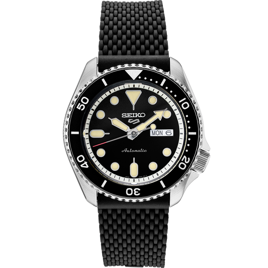 Reloj Seiko 5 Sports SRPD95 Automatico negro
