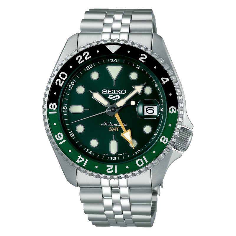 Seiko 5 Sports GMT SSK035K1 – Green GMT