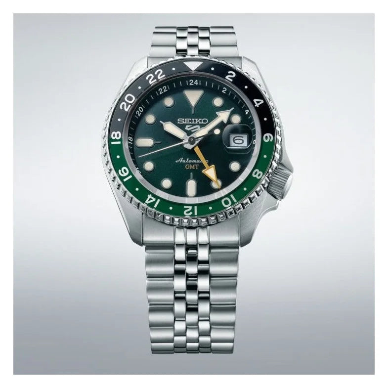 Seiko 5 Sports GMT SSK035K1 – Green GMT